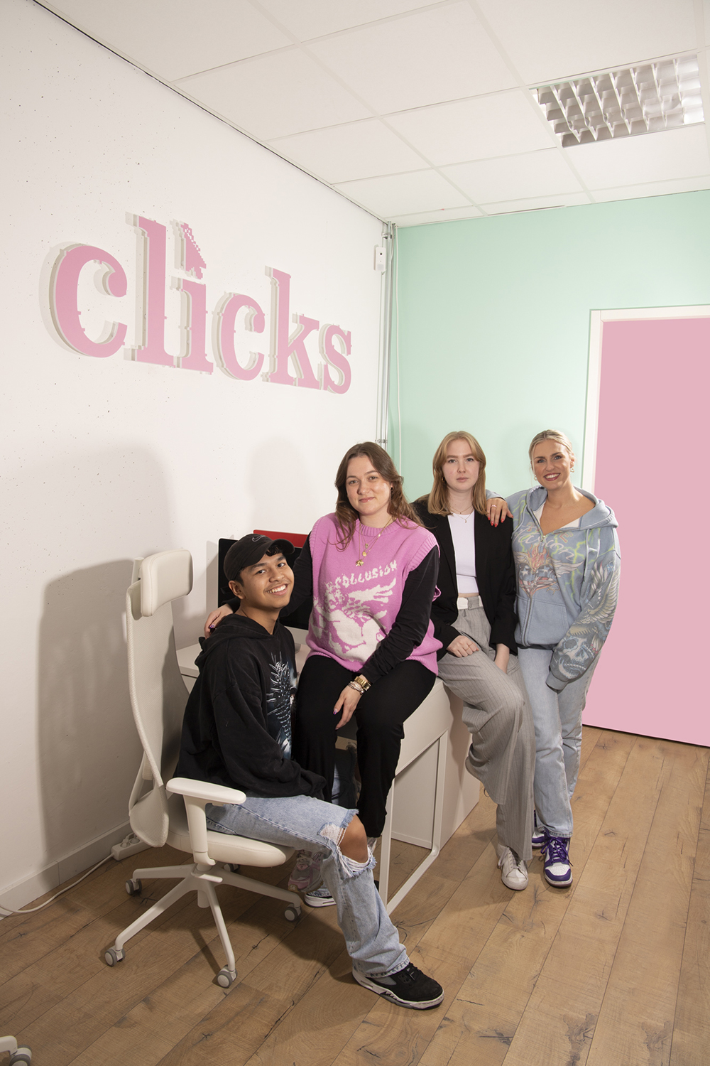 Het team van Clicks Amsterdam