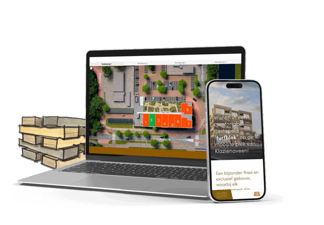 Bruin Goud website ontwerp